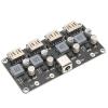 4 Way Fast Charging Module, 12V 24V to QC3.0, USB Power Converter Board, 97% Efficiency, 24W Output, 3V-12V view 2
