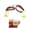 2pcs Car Tweeter Dash Front Speaker Wire Harness Cable Loom Adapter for Honda Toyota Nissan Hyundai Mazda Audi Benz Peugeot Suzuki Lossless Nondestructive Retrofit -+`+`Wire (for Peugeot) view 1