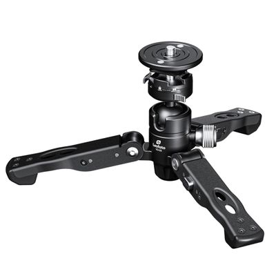 LEOFOTO VD-03 Monopod Tilt Base/Stand/Ground Pod w Ball Head/Quick Release Combo