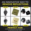 V-Flat World The Light Cone Photo Light & Photo Flash Diffuser - 360 Diffusion for Shooting Reflective Items - Alternative to Photo Box for Product Photography - 3-Piece Kit view 4