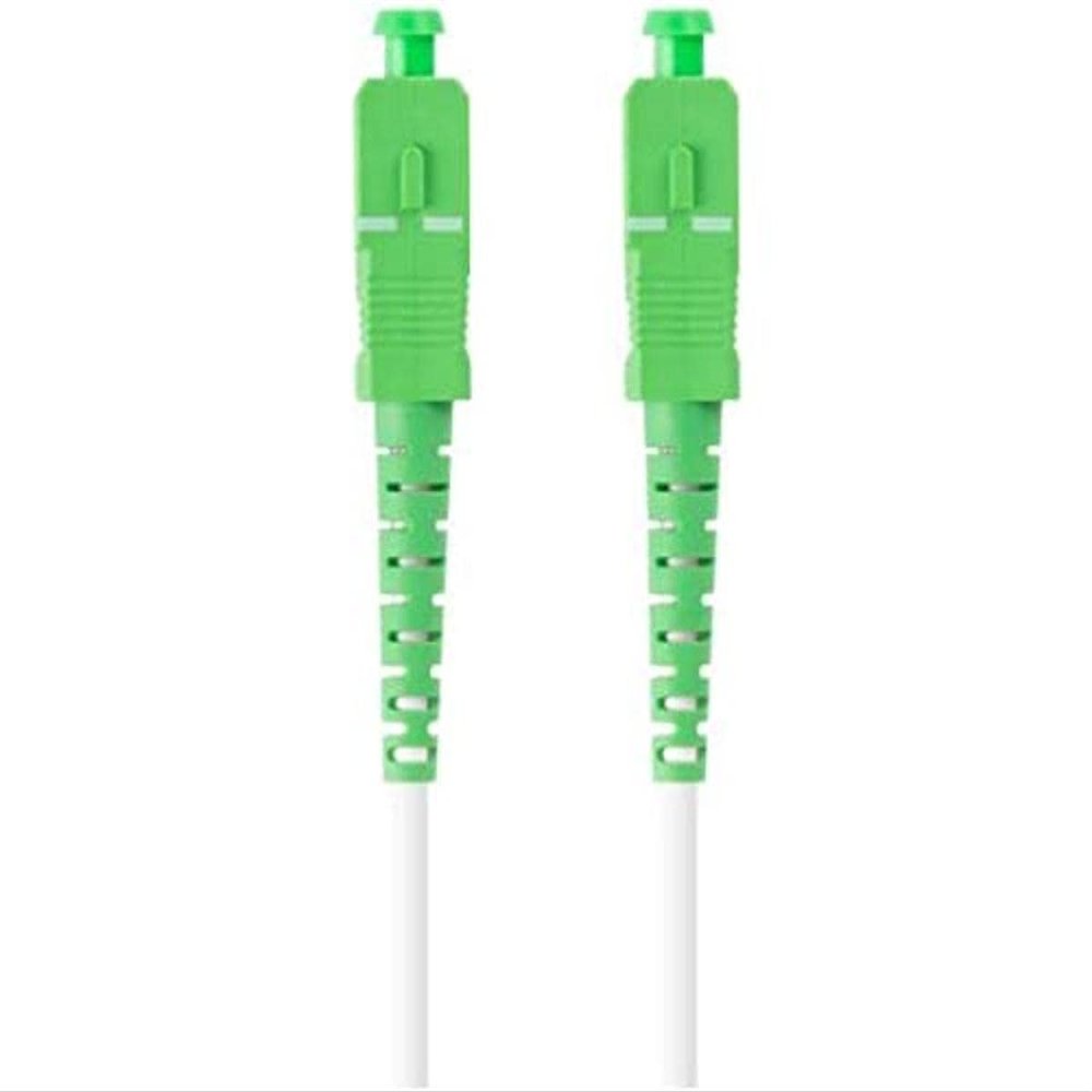 2.5M LANBERG Mono SC/APC-SC/APC SIMPLEX G657A2 LSZH White