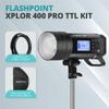 Flashpoint XPLOR 400 Pro Compact TTL R2 Monolight, Bundle with ParaPop II 38" Portable Softbox and OTA Set view 2