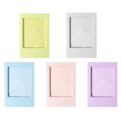 Kimyoaee Stand Tabletop Picture Frame for Fujifilm Instax Mini 11 40 9 8 7+ Evo Instant Camera Films Mini Link Smartphone Printer Accessories Photos Decor Borders 5pcs