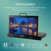 SEETEC SC173-HSD 1RU Pull Out 17.3 Inch Rack Mount Production Broadcast Monitor with 3G SDI HDMI DVI YPbPr 1920x1080 Full HD view 3