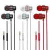 3 Pack Wired Earbuds, Wired in-Ear Headphones with Microphone and Volume Control, Noise Isolation, Pure Sound, Lightweight 3.5mm Earbuds Compatible with Samsung, Tablets, Laptops, MP3 and etc. view 1