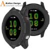 Miimall Compatible for Garmin Forerunner 955 Case, Scratch-Resistance TPU Military Protection Cover Case for Garmin Forerunner 955/955 Solar (Black) view 4