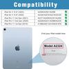 avakot 2 Pack Tempered Glass Film for iPad Air 5th Generation | Tempered Glass Screen Protector for iPad Air 4th 10.9 Inch 2022/2020 | Anti-Scratch Sensitive Screen Protector for iPad Pro 11 view 2