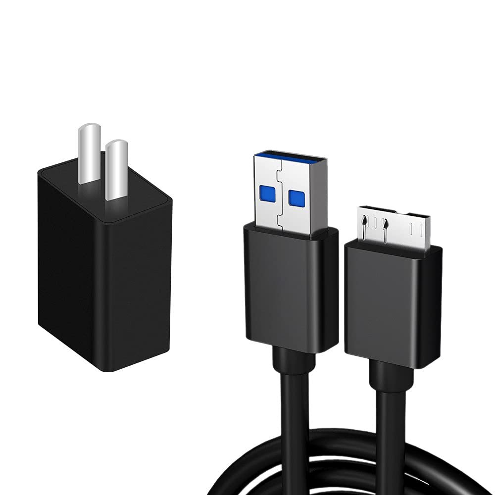 Long Endurance Business Travel External Portable USB Power Adapter Micro USB 3.0 Data Sync Charging Cable Connector Compatible with Samsung Galaxy Note 3 SM-N900V Verizon