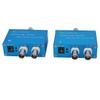 2 Channel Video Over Coaxial Cable Multiplexer,HD Video to RG59 Coaxial Converters up to 400m for 2MP 1080p AHD/CVI/TVI and Analog Cameras. One Pair view 2