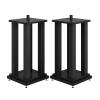 FPIGSHS Metal and MDF Speaker Stand, 2pcs Black Audio Stand, Height Adjustment 19.6-35.4 Inch, for Bookshelves and Surround Speakers. (Color : A, Size : 60cm) view 1