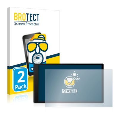 brotect Screen Protection Film 2-Pack Compatible with Garmin dezl LGV610 Anti Glare Screen Protector [Matte, Scratch Proof]