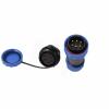 HangTon TY28 6 Pin 25A Aviation Waterproof Connector Male Female 12ga Wire Plug Socket Screw-Crimp Solder-Free Quick-Disconnect for Power Device Automotive view 2