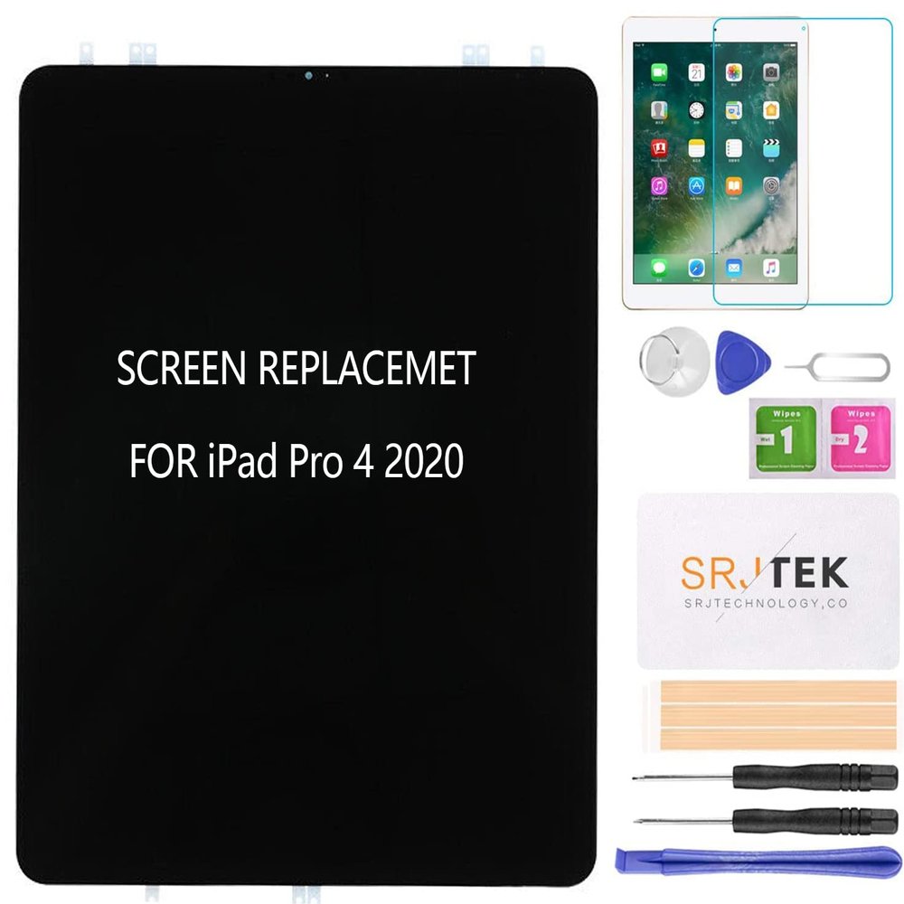 for iPad Pro 12.9 3rd Screen Replacement for iPad Pro 12.9 4th Gen 2020 LCD Display for A2069, A2232, A2233, A2229 LCD Touch Screen Digitizer Assembly Repair Kits