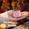 DOSS Candy 2-in-1 Mini Bluetooth Speaker & Cute Bag Charm with Loud Sound - A Perfect Fusion of Impressive Sound and Fashion Charm, Crafted to Surprise Women, Girlfriend, Wife, BFF, Teens-Light Pink view 2