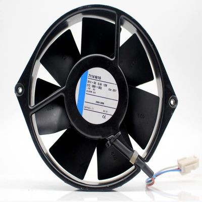 7114N/19 24VDC 0.5mA 12W 172X150X38mm 2-Wire Cooling Fan 17238mm