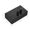 Phono Turntable Preamp-Mini Audio Stereo PhonographSeparate DC 12V Power Adapter, RCA Input, RCA Output & Low Noise preamp,Portable, Independent Knob Control Operation -Depusheng PP500, Black view 3