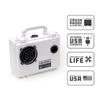 DemerBox: Waterproof, Portable, and Rugged Outdoor Bluetooth Speakers. Loud Sound + Deep Bass, 40+ hr Battery Life, Dry Box + USB Charging, Multi-Pairing Party Mode (Uyuni White, DB1) view 4