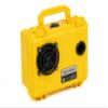DemerBox: Waterproof, Portable, and Rugged Outdoor Bluetooth Speakers. Loud Sound + Deep Bass, 40+ hr Battery Life, Dry Box + USB Charging, Multi-Pairing Party Mode (Paniman Yellow, DB1) view 2