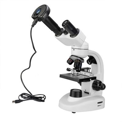 Microscope Accessories Kit Optical Electron Binocular Microscope High-Definition Eyepiece,1200 Times Microscope Slides (Color : SV605-SV189)