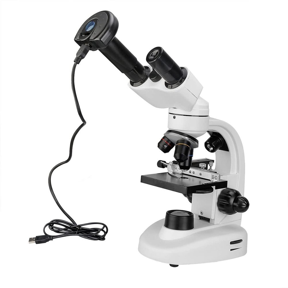 Microscope Accessories Kit Optical Electron Binocular Microscope High-Definition Eyepiece,1200 Times Microscope Slides (Color : SV605-SV189)