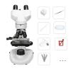 Microscope Accessories Kit Optical Electron Binocular Microscope High-Definition Eyepiece,1200 Times Microscope Slides (Color : SV605-SV189) view 3