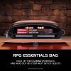 ENHANCE Collector's Edition RPG Player's Essentials DND Bag - Dragon Hide Exterior Messenger Bag Fits 2-4 Books, Binders, Dice & Accessories, with 17 inch Laptop Slot, Battlemap Straps (Dragon Pink) view 3