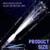 Jecery 144 Pieces White Fiber Optic Wands Bulk LED Wedding Sparklers Send off Light up Wand Sticks with 3 Modes Flashing for Bridal Shower Reception Birthday Glow in the Dark Party Favors Supplies view 2