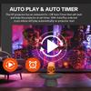 AAXA HP Halloween Projector (2025 Upgraded) for Haunted Windows, Auto-Start, Holographic Projections, Short Throw, HD 1080P, Portable Projector with 8 Pre-Loaded Hologram Movies, Built-in Speaker view 2