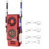 DALY Smart BMS LiFePo4 15S 48V 500A PCB Battery Management System with UART Communication CAN 485 Bluetooth Battery Monitoring Module and Cooling Fan for 18650 Battery Pack view 4
