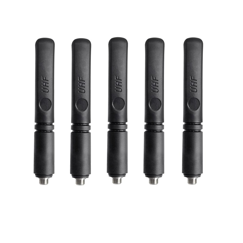 5 Pack PMAE4071 PMAE4071A UHF GPS Combination Stubby Antenna 470-512MHz 3.5 Inch for XPR3300 XPR3500 XPR7350 XPR3000 XPR3000e XPR7000 XPR7000e XPR7550 XPR7380 XPR7580 Two Way Radio