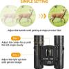 Galagold 100X22 Professional Binoculars - Black Portable Compact 30000M High Power Portable Hunting Optical Telescope BAK4 for The Races, Bird Watching Hunting Camping Travelling Sport Match view 2