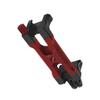 BGNing Smartphone Tripod Adapter, Phone Tripod Mount Adapter, Cell Phone Holder Mount Adapter with Hot Cold Shoe Extension for Mobile Phones with a Width of 62~87mm (red and Black with Card Slot) view 2