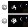 6Pcs Round GOBO Kit,66mm Metal Plate with Different Patterns Works with Spotlight Attachment and OT1 Pro II III Optical Snoot to Create Different Lighting Effects view 2