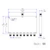TOJOIN Passive Power Splitter/Divider 8 way for SMA Connectors Coaxial Cable Splitter 2-8GHZ for RF/Microwave Measurements Accessories Splitter Coaxial, Antenna System CorrosionResistant (PS-8SM-2080) view 2