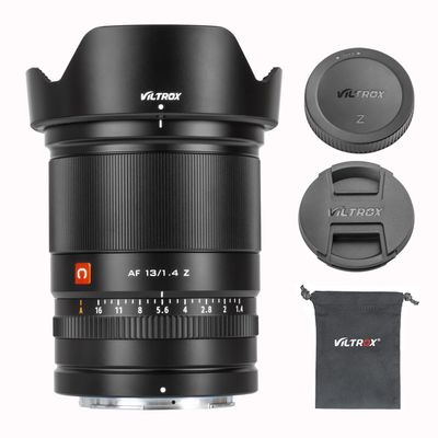 VILTROX 13mm f/1.4 F1.4 Auto Focus Lens for Nikon Z-Mount Camera,Wide Angle APS-C Camera Lens for Nikon Z50 Z30 Z6II Z7II Z5 Z6 Z7 Z9 ZFC