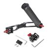 FEICHAO Handheld Gimbal Handle Grip Kit Foldable with 1/4 3/8 Thread Cold Shoe Mount Compatible with RS2 RSC2 RS3 Pro Stabilizer (Combo B) view 1