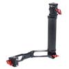 FEICHAO Handheld Gimbal Handle Grip Kit Foldable with 1/4 3/8 Thread Cold Shoe Mount Compatible with RS2 RSC2 RS3 Pro Stabilizer (Combo B) view 2