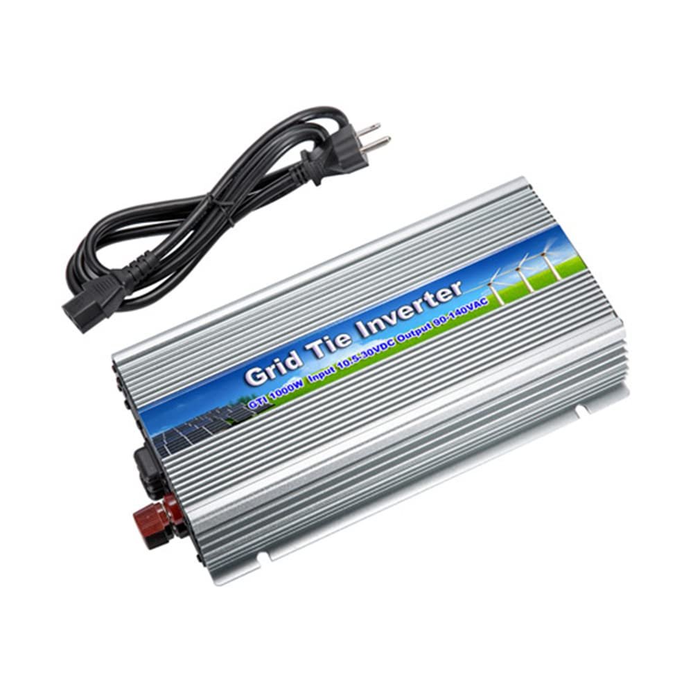 ATO 500W Solar Grid Tie Inverter, 12V/24V/48V DC to 110V/ AC on Grid Inverter, Pure sine Wave Power Inverter (10.5V-30V DC Input)
