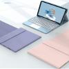 AnMengXinLing Keyboard Case for iPad Mini 7/6 - Touchpad Detachable Keyboard with Pencil Holder - Slim Leather Folio Smart Cover for iPad Mini 7th/6th Generation 8.3 inch, Mint Green view 2