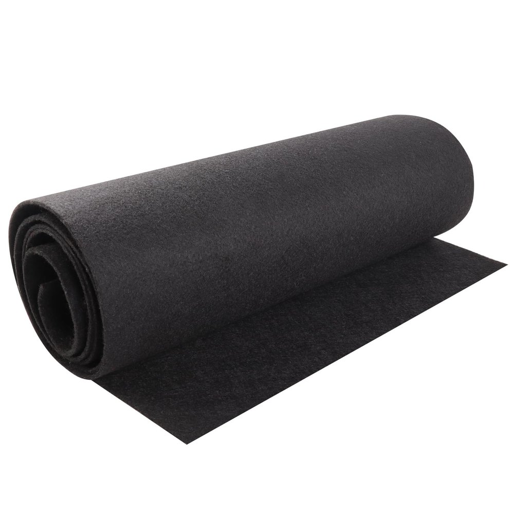 24"x78" Speaker Carpet Liner Resists Stains Speaker Box Cabinet Subwoofer for Car Audio,Boat Interior,Trunk,Shelf,Underfelt (Black, 24inchx78inch)