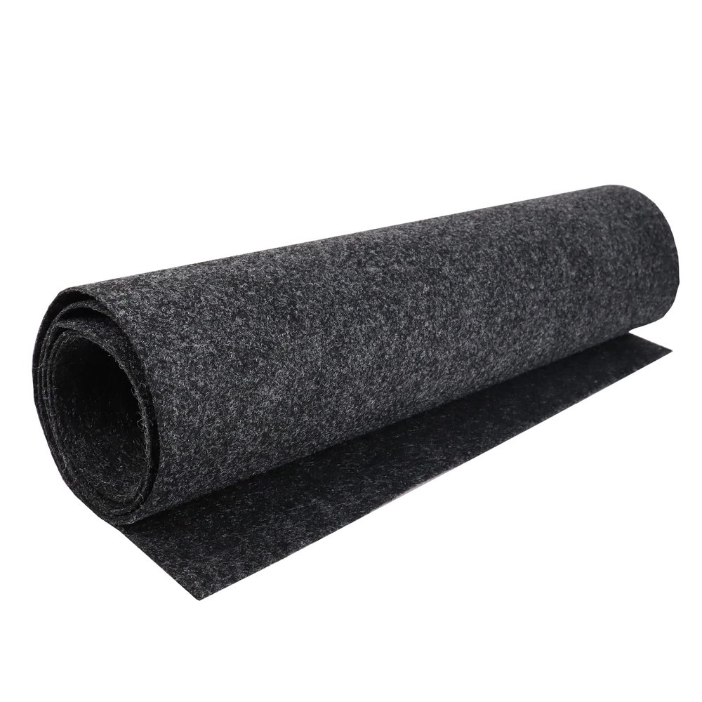 48"x78" Speaker Carpet Liner Resists Stains Speaker Box Cabinet Subwoofer for Car Audio,Boat Interior,Trunk,Shelf,Underfelt (Dark Grey, 48inchx78inch)