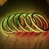 NA 6PCS 6.5" Car LED Speaker Ring Light Kit Dream Color Chasing Flow Series Spacer Ring Light Can Controlled by Remote and APP Simultaneously view 4