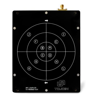 TOJOIN 0.8-6GHz Panel Antenna Coupler with SMA-Female Connector for Wireless Communication WIFI/4G/5G/Bluetooth Near Field Test