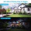 ZOSI 16CH 4K Spotlight PoE Security Camera System with 4TB HDD,8pcs 4K Indoor Outdoor Dome Bullet Cameras,Person Vehicle Detection,2 Way Audio and Siren,Night Vision,16Channel 8MP NVR for 24/7 Record view 4