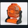 JF01 USB Fan Outdoor Fan Table Fan 360 Rotation Portable Fan Lamp LED Camping Lighting Emergency Light Bedroom Office Desk Fan Lamp Low Noise Cooling (Black) view 4