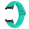 Fit for Samsung Gear Fit2 Pro Bands Women Men, Stretch Adjustable Elastic Nylon Bracelet Strap Replacement Watch Band Wristbands for Samsung Gear Fit 2 SM-R360/Gear Fit 2 Pro SM-R365 (Green Purple) view 2