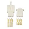 Multi-Purpose 100 Sets 2.8mm Connectors 3 Pin DJ7031A-2.8 Electrical Wire Male and Female Automobile Lighting Adapter Connector view 1