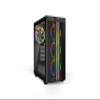 be quiet! Pure Base 500 FX ATX Midi Tower PC case | ARGB | 4 Pre-Installed Light Wings PWM Fans | Tempered Glass Window | Black | BGW43 view 1