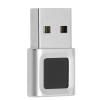 Pomya USB Fingerprint Reader, for 10/11 32/64 bits, Security Key Biometric Fingerprint Scanner, 360 Degree Touch Fast Matching, for Laptop PC Computer view 1