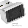 Pomya USB Fingerprint Reader, for 10 Hello, for PC Laptop Computer, Portable Mini Security Key Biometric Fingerprint Scanner, 360 Degree Touch Fast Matching view 3